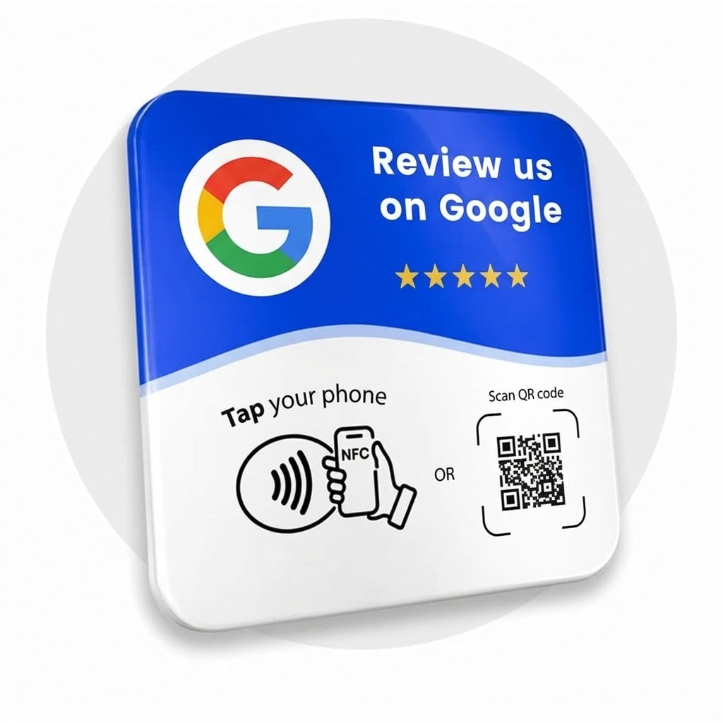 Digital Reviews™ - Google Review NFC Plaque